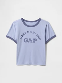 Cotton Jersey Logo Baby T-Shirt