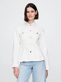 Cinched Denim Jacket