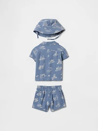 Baby Peter Rabbit™ Crinkle Gauze Cabana Set