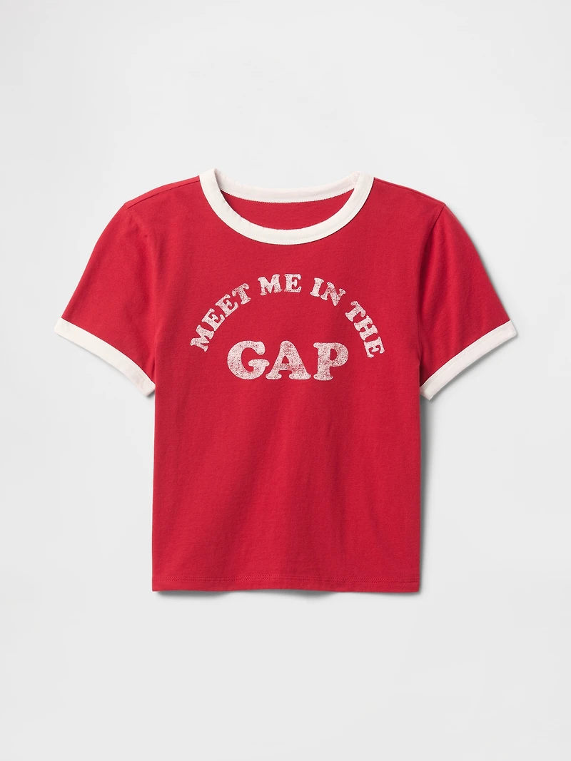 Cotton Jersey Logo Baby T-Shirt