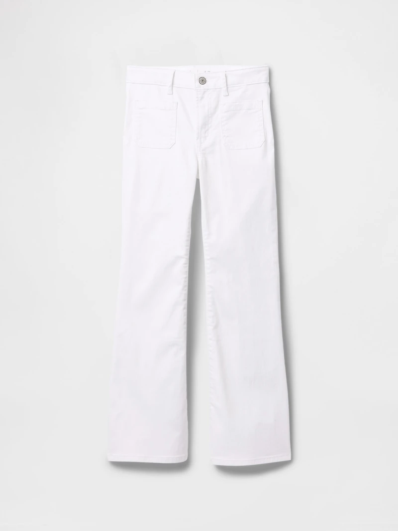 Kids High Rise '70s Flare Jeans