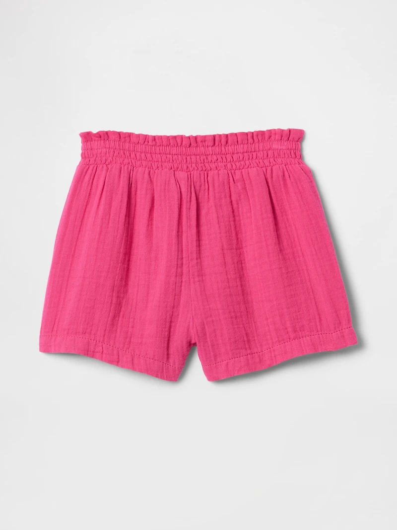 Baby & Toddler Crinkle Gauze Pull-On Shorts