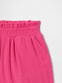 Baby & Toddler Crinkle Gauze Pull-On Shorts