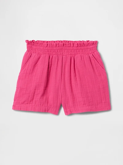 Baby & Toddler Crinkle Gauze Pull-On Shorts