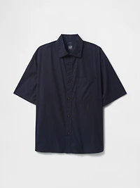 Organic Cotton Oversized Poplin Shirt