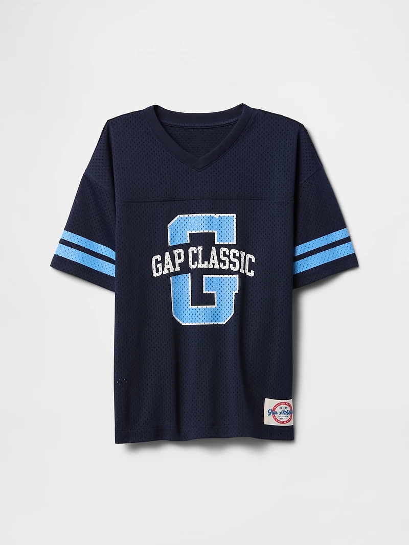Kids GapFit Tech Mesh Jersey T-Shirt