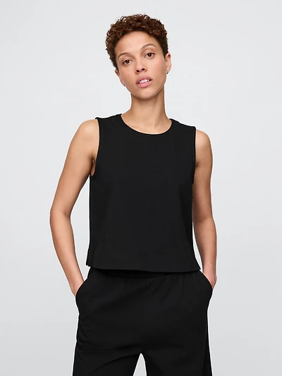 Heavyweight Organic Cotton Shell Tank Top
