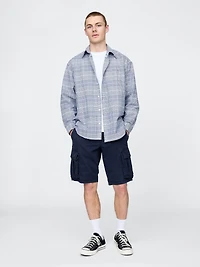 Short cargo décontracté de 28 cm