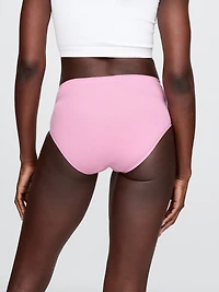 Organic Stretch Cotton High Rise Bikini