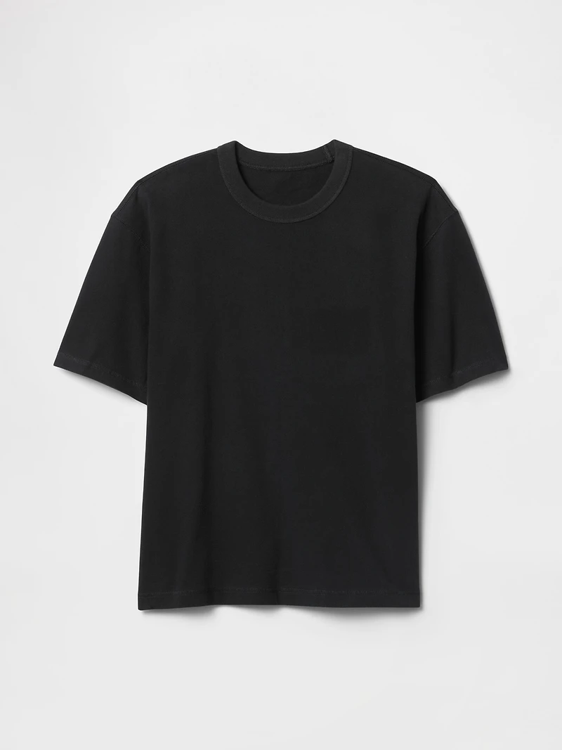 Adult Heavyweight Crop T-Shirt