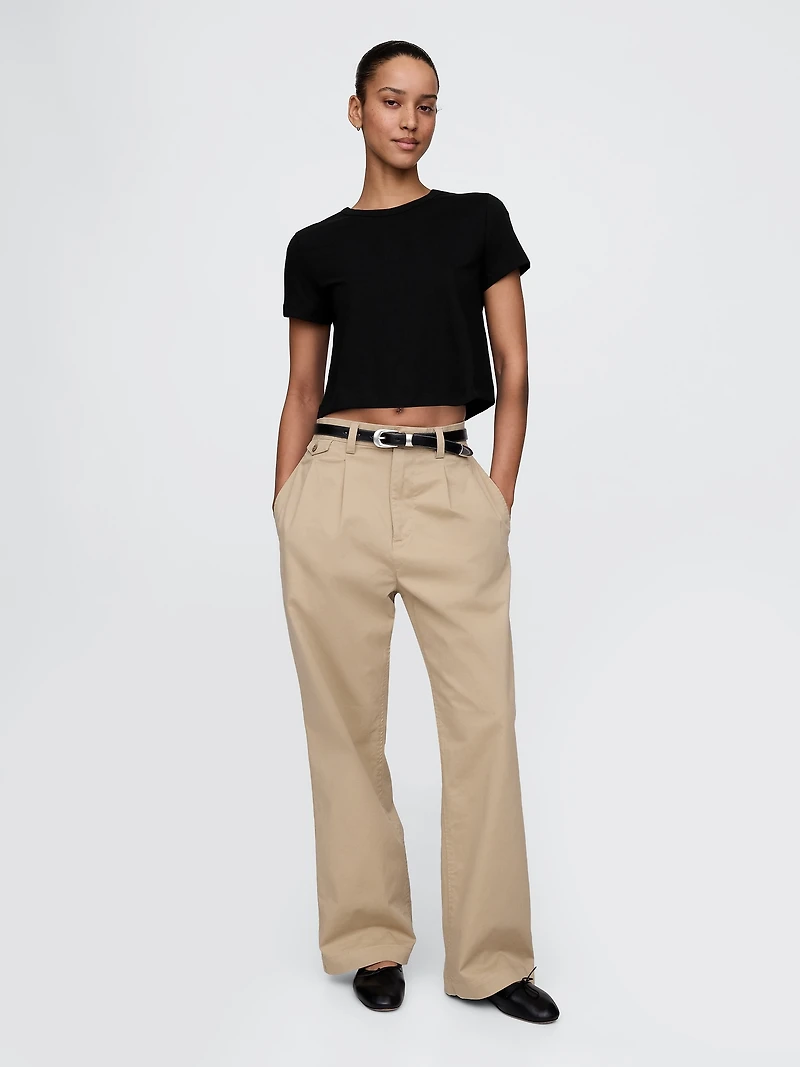 Organic Cotton VintageSoft Crop T-Shirt