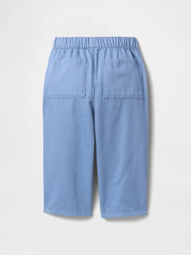 Pantalon coupe baril à taille élastique ultra-doux pour Bébé et Tout-petit