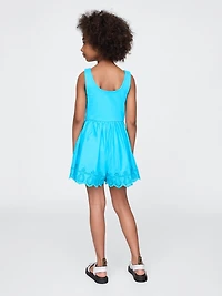 Kids Mixed Media Romper