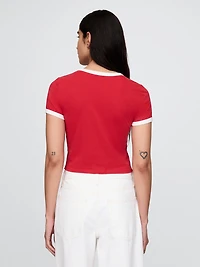 Cotton Jersey Logo Baby T-Shirt