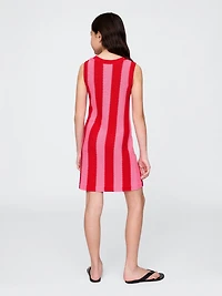 Kids Crochet Stripe Dress