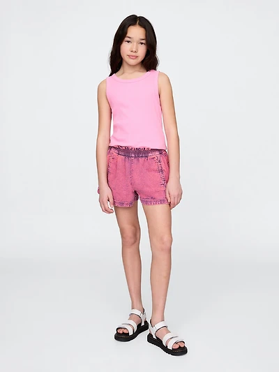 Kids Denim Easy Shorts