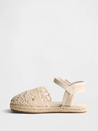 Toddler Crochet Espadrilles