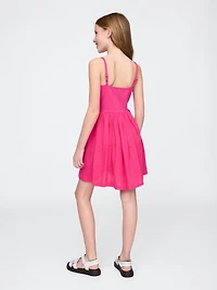 Kids Mixed Media Dress