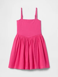 Kids Mixed Media Dress