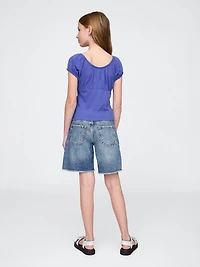 Kids Scoop Neck Top