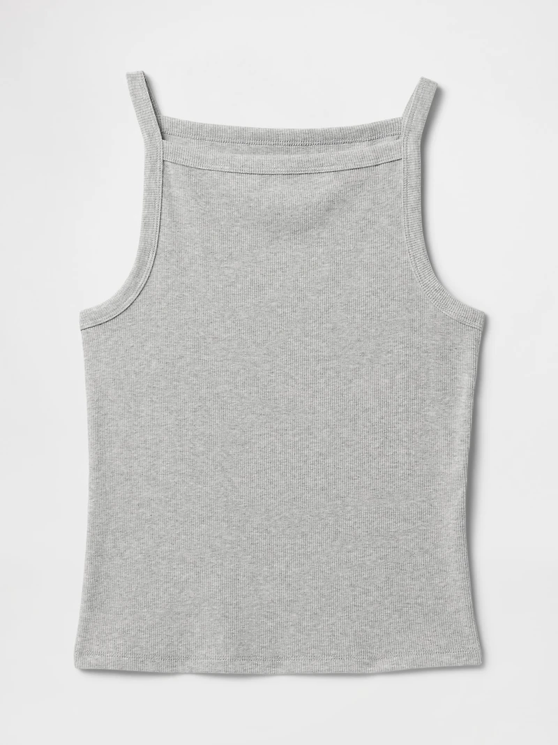 Modern Apron-Neck Tank Top