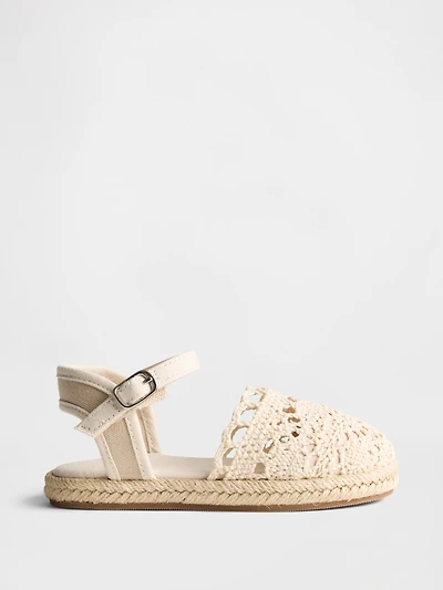 Toddler Crochet Espadrilles