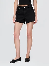 4" Mid Rise UltraSoft Relaxed Cutoff Shorts