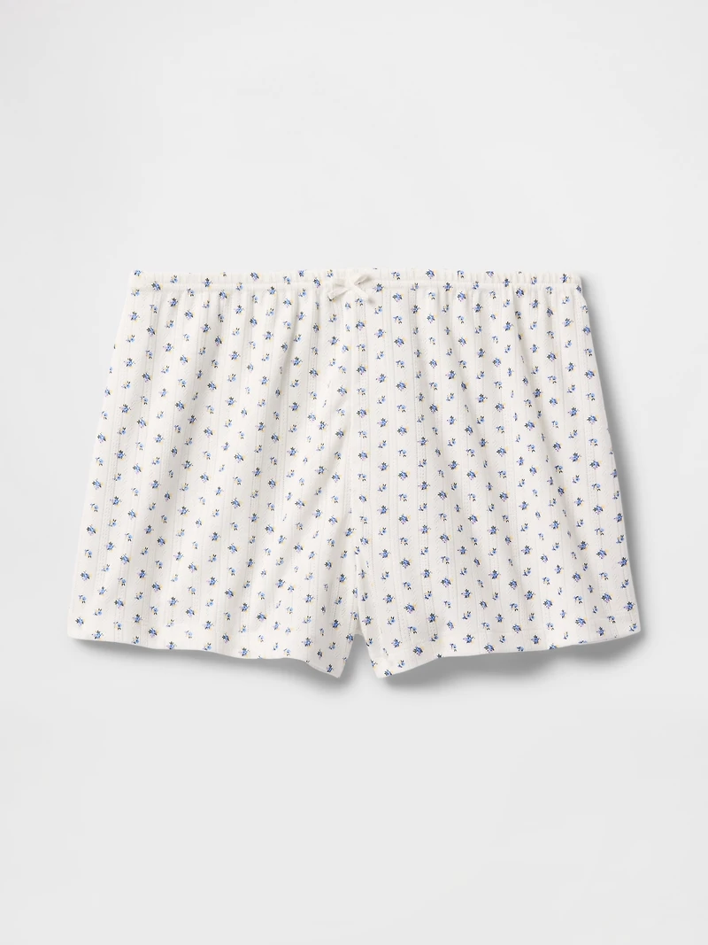 Pointelle PJ Shorts