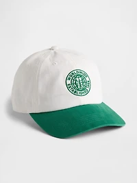 Organic Cotton Logo Baseball Hat