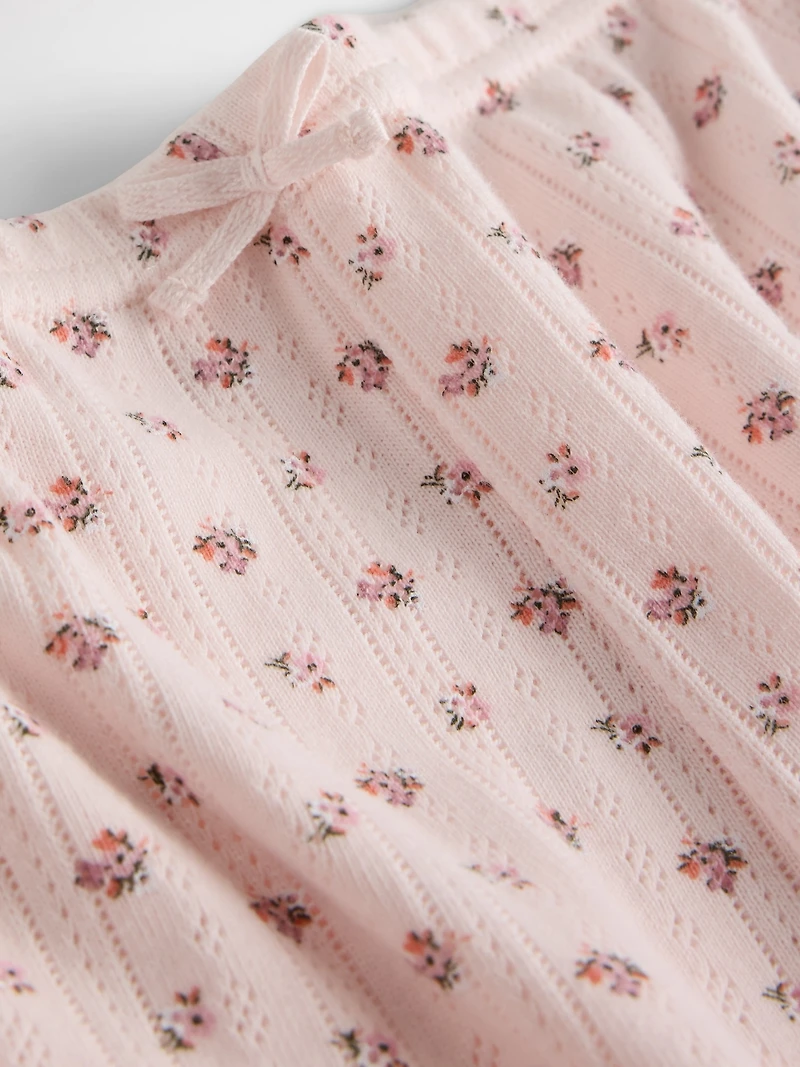 Pointelle PJ Shorts