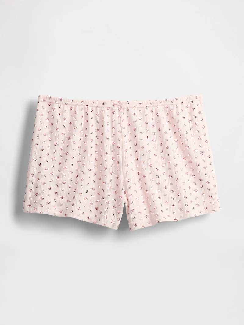 Pointelle PJ Shorts