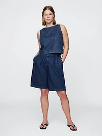 365 High Rise UltraSoft Longline Trouser Shorts