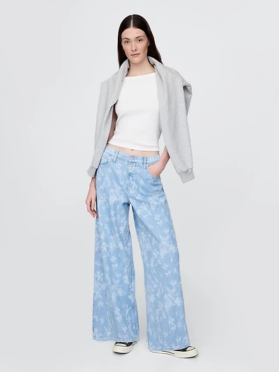 Mid Rise UltraSoft Baggy Jeans