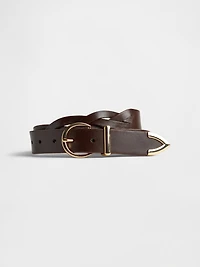Braided Leather Belt