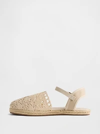 Kids Crochet Espadrilles