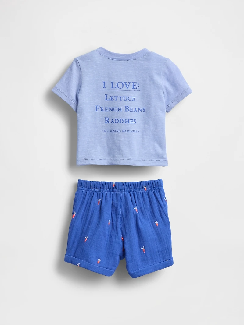 Baby Peter Rabbit™ T-Shirt Outfit Set