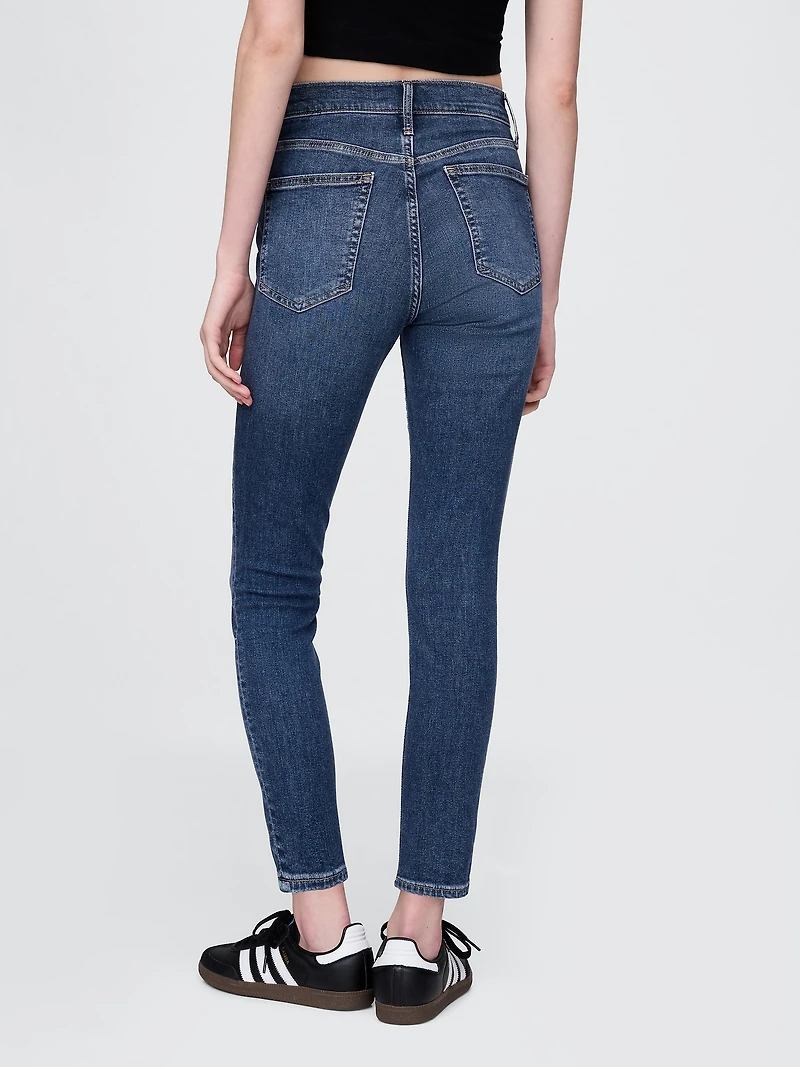 High Rise True Skinny Jeans