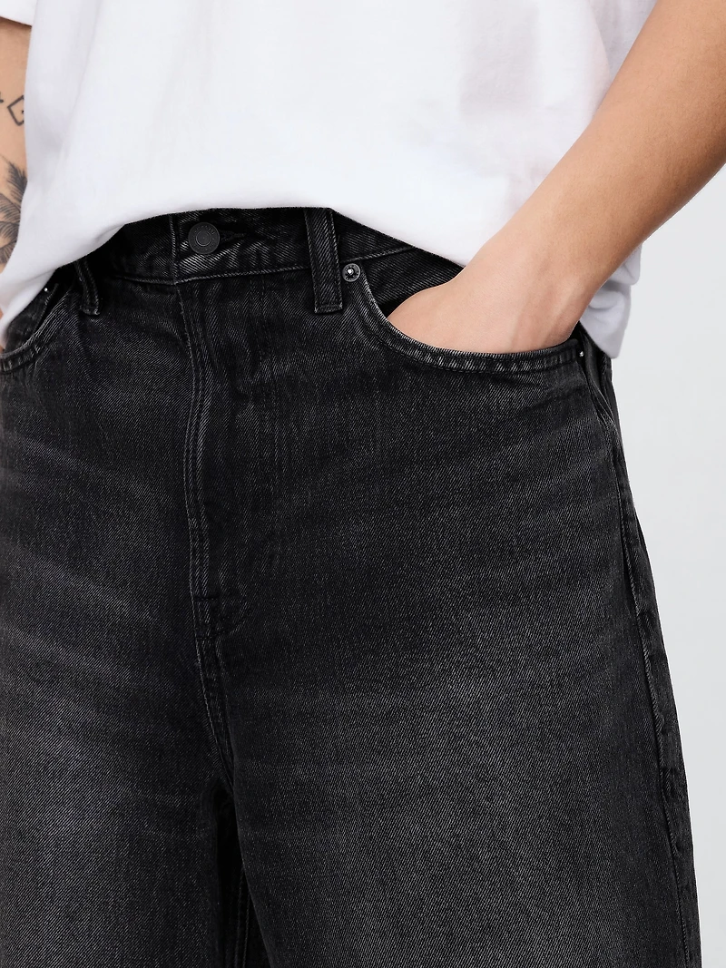 10.5" Baggy Denim Shorts