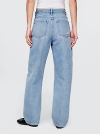 High Rise Barrel Jeans