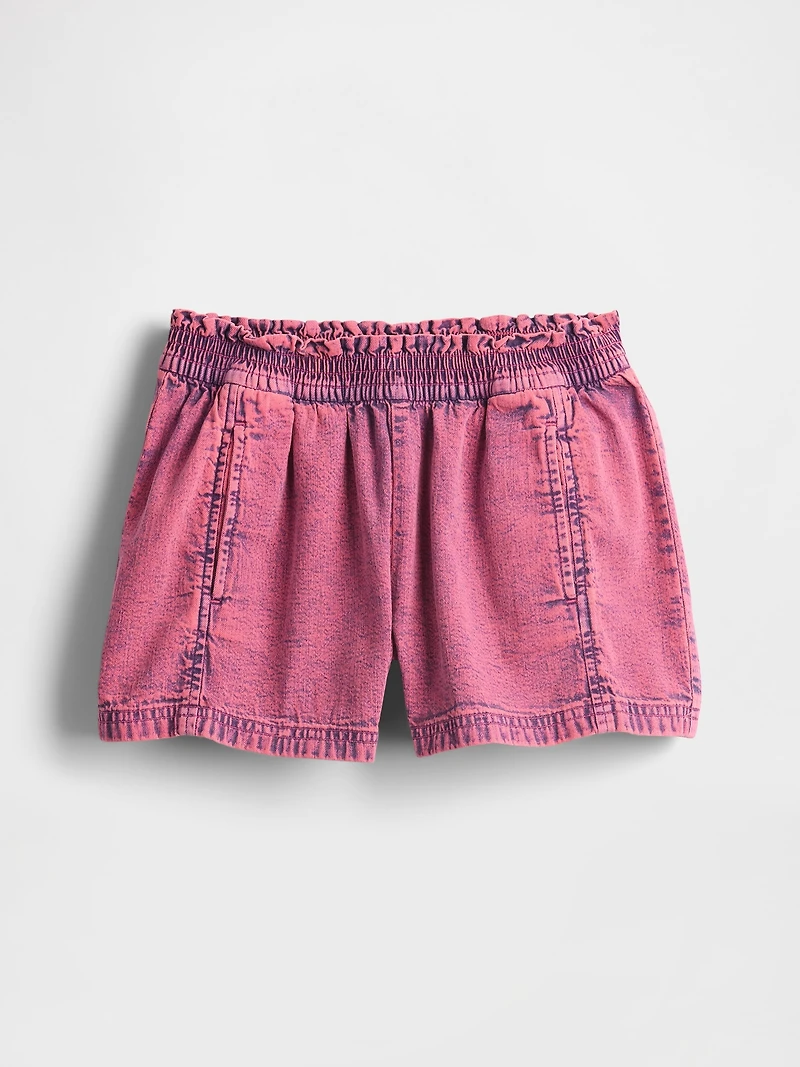 Kids Denim Easy Shorts