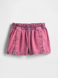 Kids Denim Easy Shorts