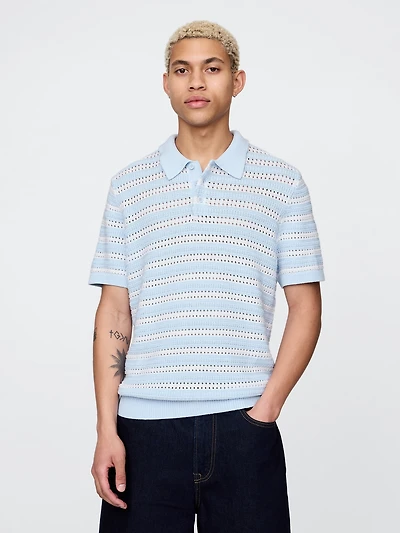 Polo Shirt Sweater