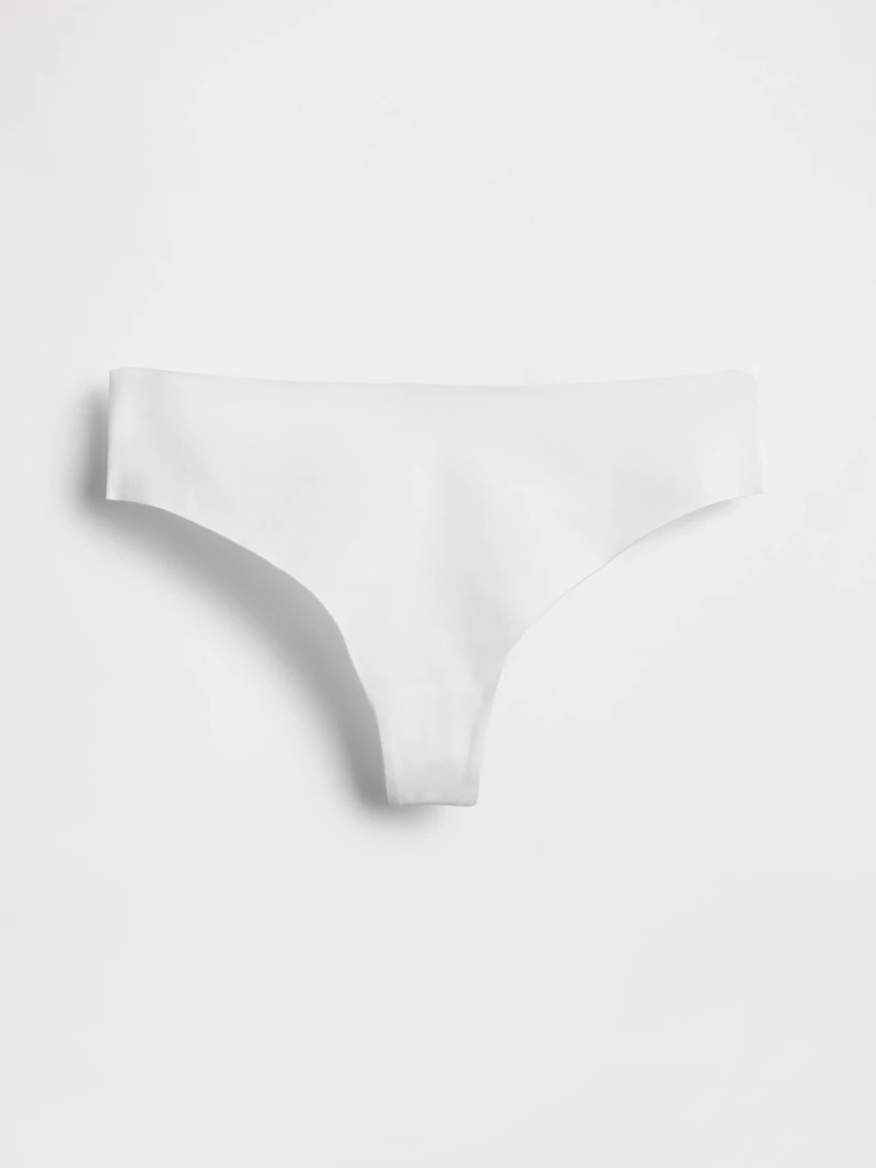 Organic Stretch Cotton No Show Thong