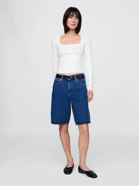 CloseKnit Jersey Henley T-Shirt