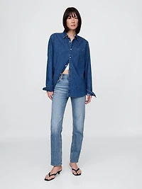 High Rise ’90s Slim Straight Jeans