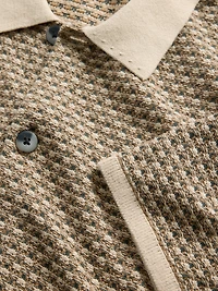 Crochet Sweater Shirt