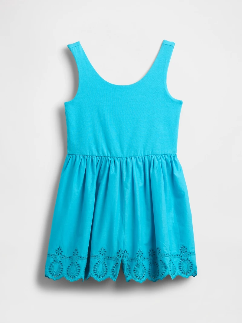Kids Mixed Media Romper