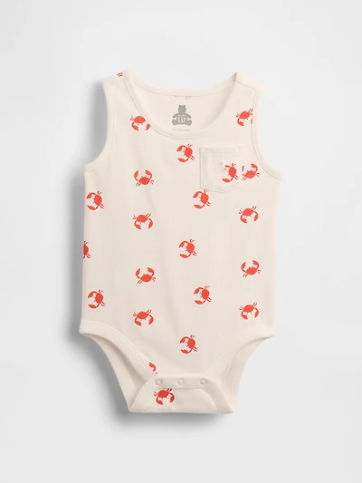 Baby First Favorites Pocket Tank Bodysuit
