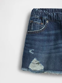 Kids Low Rise UltraSoft Stride Easy Denim Shorts
