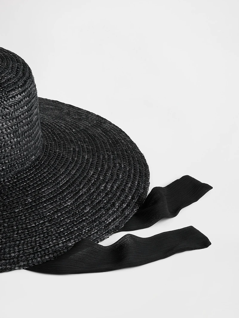 Wide Brim Straw Hat